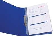 Marbig Easy Access A4 Document Holder Clear Pack 10