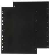 Marbig Enviro Polypropylene Dividers Printed 15 5 Tab