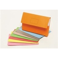 Marbig Slimpick Document Wallet Foolscap Orange