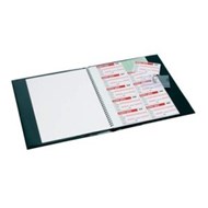 Rexel Visitors Book With 100 Badge Inserts