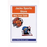 Marbig Document Protector Pvc A5 Clear