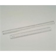 Marbig Ruler Clear Plastic 40Cm