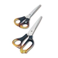 Marbig Office Scissors Amber Handle 210Mm
