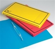 Avery 86524 Spiral Spring Action File Foolscap Blue On Buff