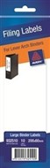 Avery 932510 Lever Arch Filing Labels Large Manual Pack 10
