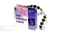 Avery 937238 Round Labels 14Mm Green Box 1050