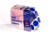 Avery 937244 Round Labels 24Mm Blue Box 500