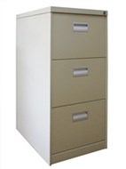 Brownbuilt Octave 3 Drawer Filing Cabinet Wild Oats