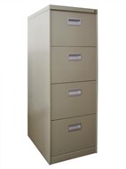 Brownbuilt Octave 4 Drawer Filing Cabinet Wild Oats