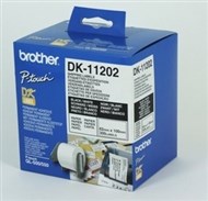 Brother Dk-11202 Shipping/Name Badge Labels 62 X 100Mm White Roll 300