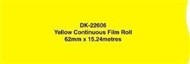 Brother Dk-22606 Continuous Film 62Mm X 15.24M Yellow