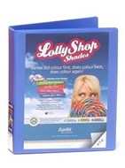 Bantex Lollyshop Insert Binder A4 2D Bubble Gum Blue
