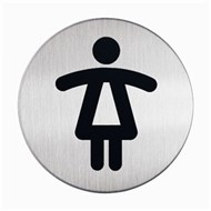Durable Signage Wc Women 83Mm