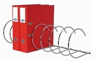 Urban Spirafile Filing Rack For Lever Arch Files Chrome Plated 8 Slot