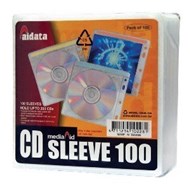Aurora Cd Sleeve 100 Pack