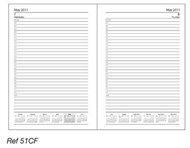 Luxe Corporate Appointment Diary A5 Day To Page 30 Min