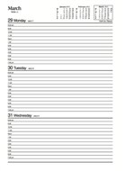 Collins 38M4 Financial Year Diary A5 Week To View Green