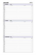 Debden Personal Dayplanner Refill Pr2700 Week To View