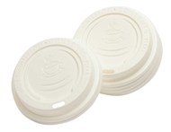 White Lid To Suit 12Oz Cup Box 1000