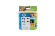 Hp Cc623Aa No 96 Ink Cartridge Pack 2 Black