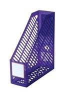 Italplast I 160Tpr Tinted Coloured Magazine Stand Tint Purple