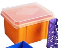 Italplast I 307Fm File  Storage Box 32 Litre Mandarin