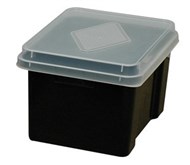 Italplast I 307Gr 32 Litre Tint Greenr Storage Box With Transparent Lid