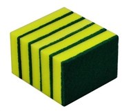 Italplast I 453Hd Scourer Sponge Heavy Duty Pack 5