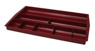 Italplast I 70Bur Drawer Tidy 8 Compartment Burgundy
