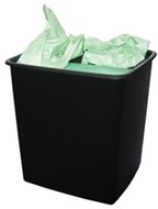 Italplast I 80Gr Greenr 15 Litre Tidy Bin Black