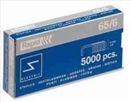 Rapid 656 6Mm Staples Box 5000