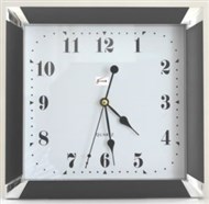 Jastek Square Clock 29 X 28Cm Black