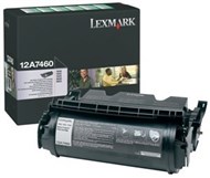 Lexmark 12A7460 Mono Laser Toner Cartridge Black