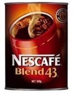 Nescafe Blend 43 Coffee 500Gm Can