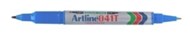 Artline 041T Bi Nib Permanent Marker Blue