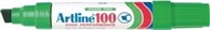 Artline 100 Jumbo Permanent Marker Chisel Green