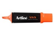 Artline Vivix Highlighter Chisel 2 X 5Mm Orange