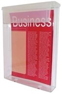 Esselte A4 Outdoor Brochure Holder Portrate Wall Mount