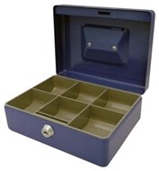 Concord 375088 Classic Cash Box No8 Blue Size  200 X 150 X 80Mm