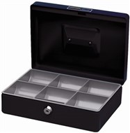 Concord 375106 Classic Cash Box No10 Black Size  250 X 180 X 80Mm
