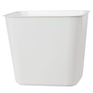 Esselte Wow Waste Bin 15L Pearl White