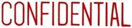 Xstamper 1130 Message Stamp Confidential Red