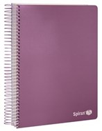 Spirax P305 Pp Notebook A5 120 Pages Purple