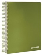 Spirax P304 Pp Notebook A4 120 Pages Green