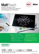 Gbc A4 80 Micron High Speed Pouches Pack 100