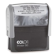Colop P50 Printer Self Inking Custom Made Stamp 69X30Mm