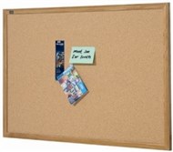 Quartet Corkboard Oak Frame 1500 X 900Mm