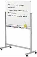Penrite Magnetic Mobile Whiteboard 1200 X 900Mm