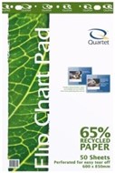 Quartet Recycled Flipchart Paper 50 Sheets Pack 2