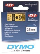 Dymo D1 Labelling Tape Black On Yellow 24Mm X 7M